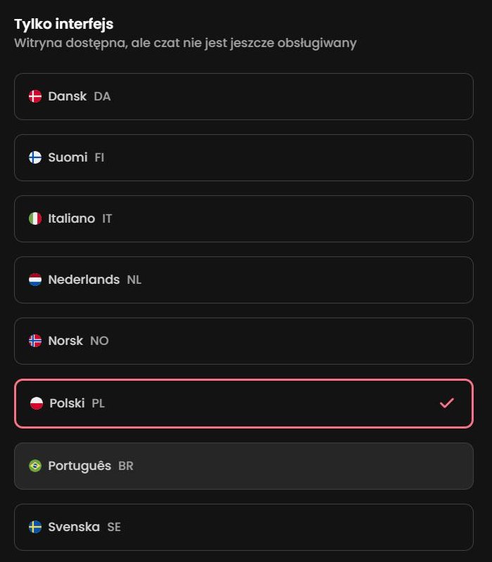 Candy.ai: lista języków – polski tylko w interfejsie