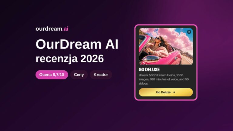 OurDream AI – recenzja 2026, ocena 8,7/10